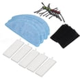 thumbnail image 2 of Robot Cleaner Side Brush, Strong Water Locking Reusable Robot Cleaner Rag Uniform Water Outlet Efficient Filtration  For Floor Cleaning, 2 of 8