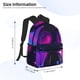 thumbnail image 2 of Easygdp Neon Toy Cat Reflections Mochila Casual para Portátil, Mochila para Escuela, Viajes, Negocios, 2 of 6