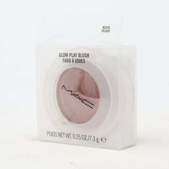 MAC COSMETICS BLUSH 0.25 OZ BLUSH,PLEASE MAC COSMETICS/GLOW PLAY BLUSH (BLUSH,PLEASE) 0.25 OZ (7.3 ML) NEUTRAL LIGHT MAUVE