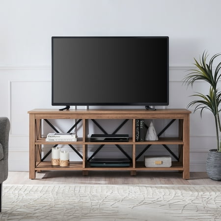 Camden&Wells - Sawyer TV Stand for TVs up to 65" - Golden Brown