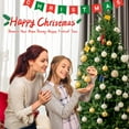 thumbnail image 3 of Costway 6ft Pre-lit Hinged Christmas Tree w/ 350 LED Lights & 9 Dynamic Effects, 3 of 10