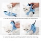 thumbnail image 5 of Greeniant Cuerda de tracción Duradero Profesional A prueba de escape Pequeño gato Cinturón Ligero Correa Elástico Chaleco para mascotas Suministros para gatos Azul cielo M, 5 of 6
