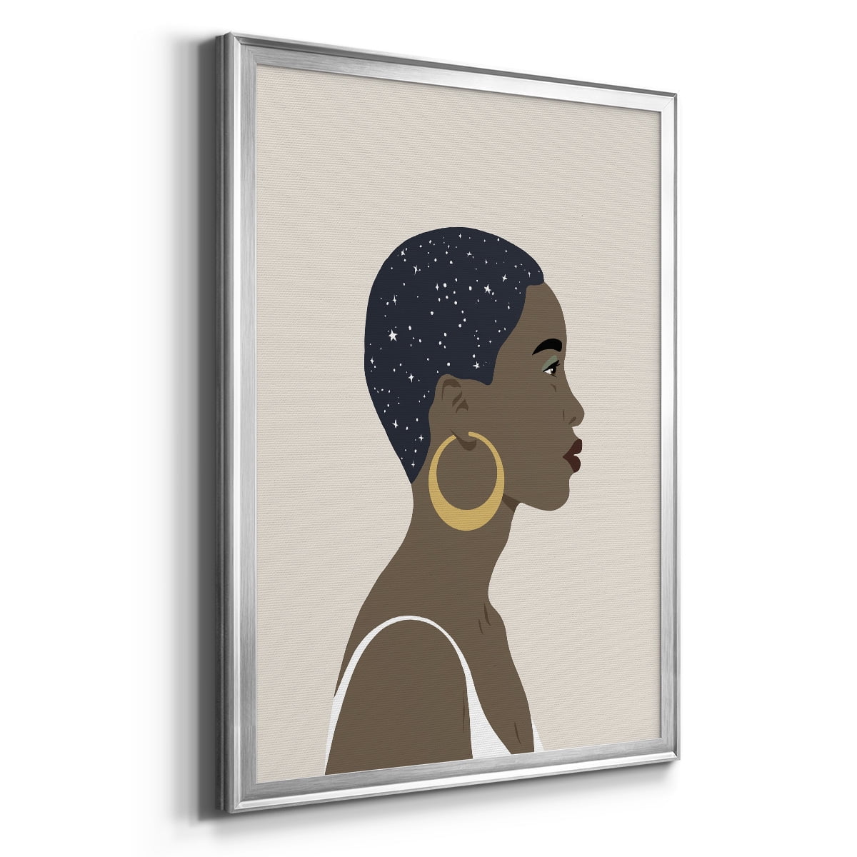 Heavenly Hair IV Premium Framed Print - Ready to Hang