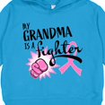 thumbnail image 3 of Inktastic My Grandma is a Fighter Breast Cancer Awareness Toddler Hoodie, 3 of 4