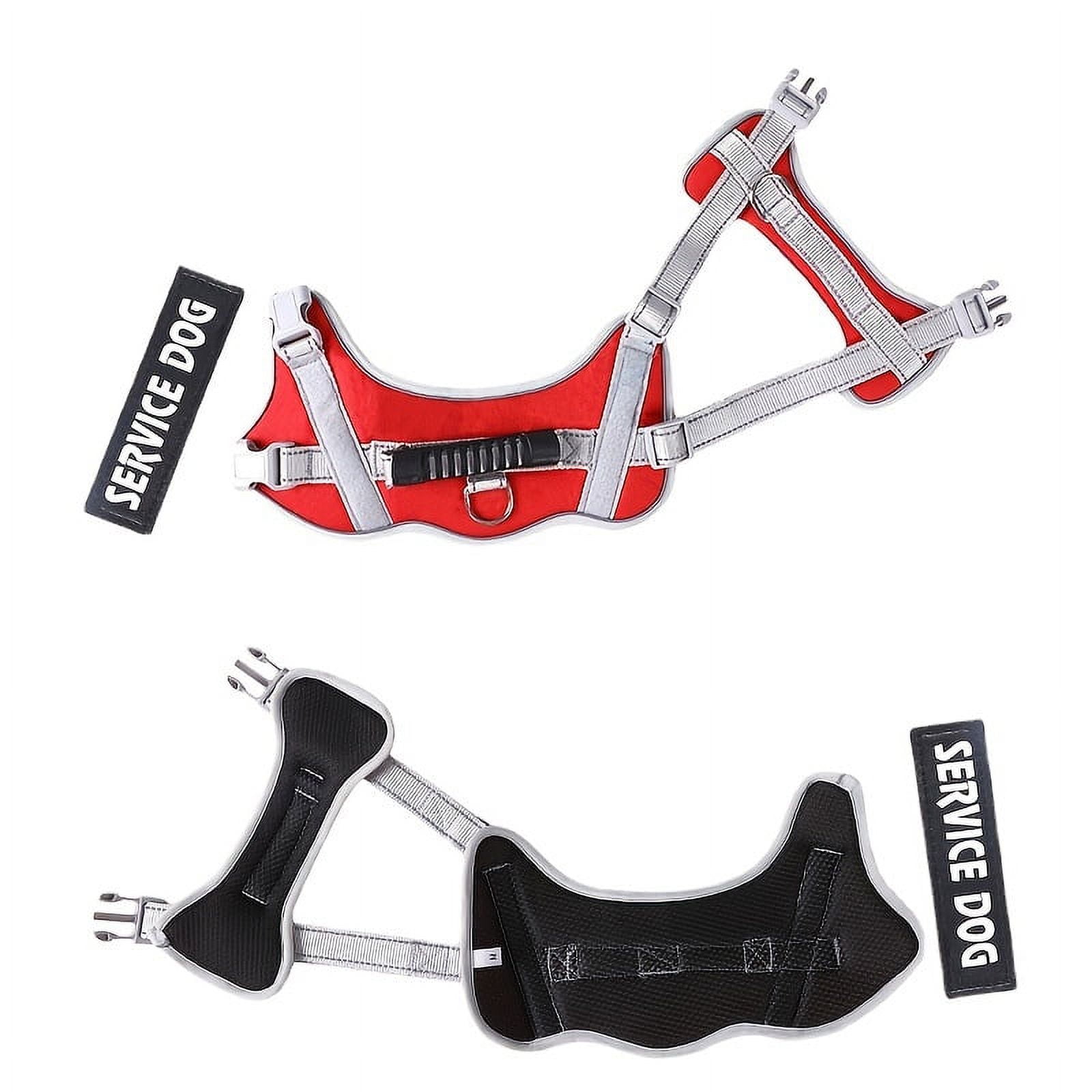 DABEI Reflective Dog Harness for Small and Medium Dogs - Adjustable Pet Vest for Safe Outdoor Walking