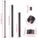 thumbnail image 5 of LAGarden 22'x22'x22' Triangle Sun shade sail & pole kit (10ft) Fuchsia 97% UV Block Commercial events Pool Outdoor LAGarden Modern, 5 of 9
