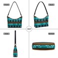 thumbnail image 5 of Eheartsgir PU Leather Shoulder Handbag for Wife, Southwestern Geometric Sturdy Shoulder Purse for Travel Shopping, 5 of 8