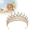 thumbnail image 1 of Bandeau Doré Design Rond Élégant pour Femmes Filles Enfants Accessoires de Danse de Fête Bijoux de Mode, 1 of 3