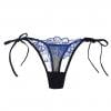 

DENGDENG Women Bowknow G-String Thong Sexy Lace See Through Thongs for Women Low Waisted Panties