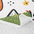 thumbnail image 5 of Erosebridal Happy Camping Kawaii Bear Twin Quilt Set for Teens,Boys Girls Adventure Accessories Twin Coverlet Set, 5 of 7