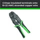 thumbnail image 2 of Toolzilla Crimpadora de Cables Crimpadora de Cables con Trinquete de Alta Resistencia Tool-, Presión Ajustable con Tres Cavidades de Crimpado Únicas, Mango Ergonómico, 2 of 6