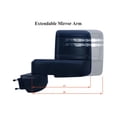 thumbnail image 6 of Pair Right+Left Side Black Tow Mirror for 19-25 Chevy Silverado GMC Sierra 2500, 6 of 24