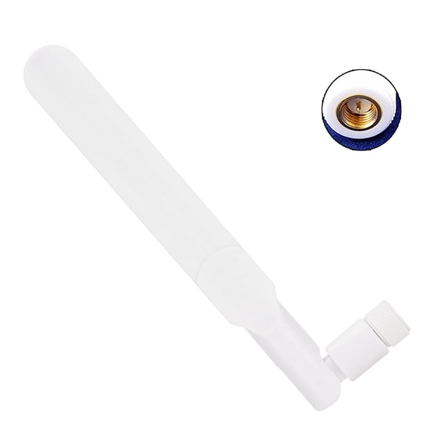 Antena wifi rp-sma de 8 dbi, banda dual de 2,4 ghz y 5 ghz, antena omnidireccional sma para tarjetas de rojo inalámbras con interfaz sma, con tarjetas wifi 9260,