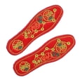 thumbnail image 3 of Plantilla de bordado rojo chino, almohadillas de pie ligeras y cómodas, plantillas de botas de absorción de sudor para uso diario, entrenamiento para 38 Hugo Plantilla de zapato, 3 of 10