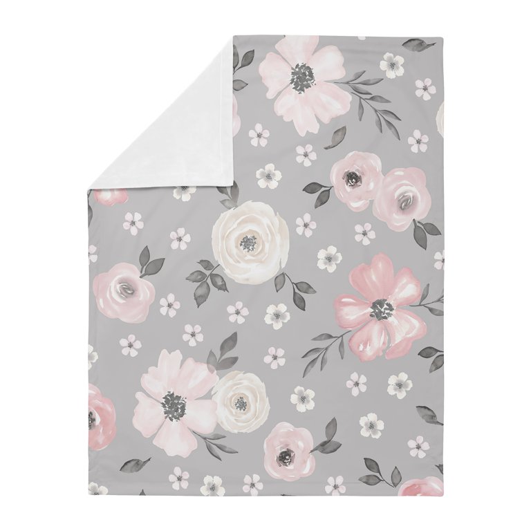 Sweet jojo cheap watercolor floral blanket