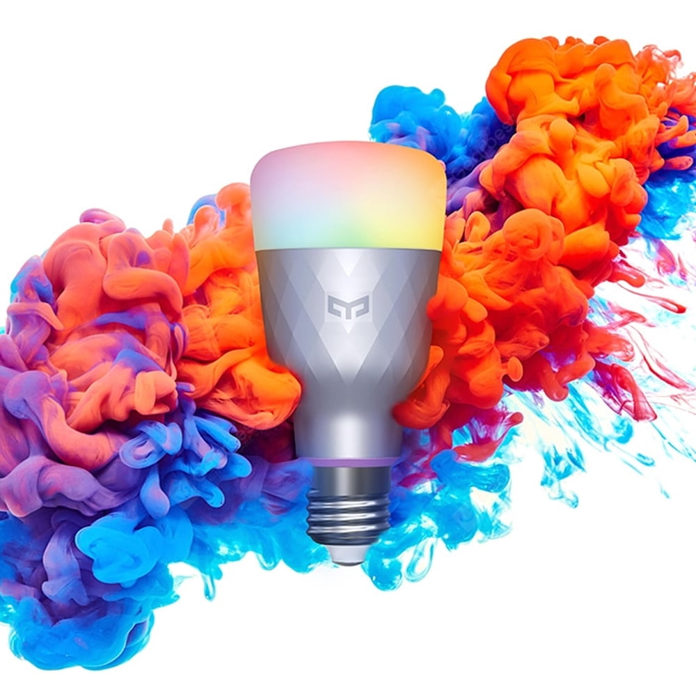 Galapara AC100-240V 6W RGBW Intelligent LEDs Light Bulb E27 Base Colourful Light Version Music Rhythm Color Changing Brightness Adjustable Compatible with MIJIA//Homekit for Home Decoration Party