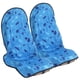 thumbnail image 1 of Funda de asiento de coche LoyaGour, impermeable, protectora contra el sudor, azul, 2 unidades, 1 of 7