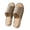 A-Coffee666, variant on Bibifish Womens House Slippers Linen Breathable Non Slide Sandals Home Indoor Casual Flat Slippers