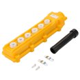 thumbnail image 2 of Yazoeia Crane Chain Hoist 6-channel Push Button Switch Lifting Pendant Rainproof Controller GY228-39274, 2 of 11