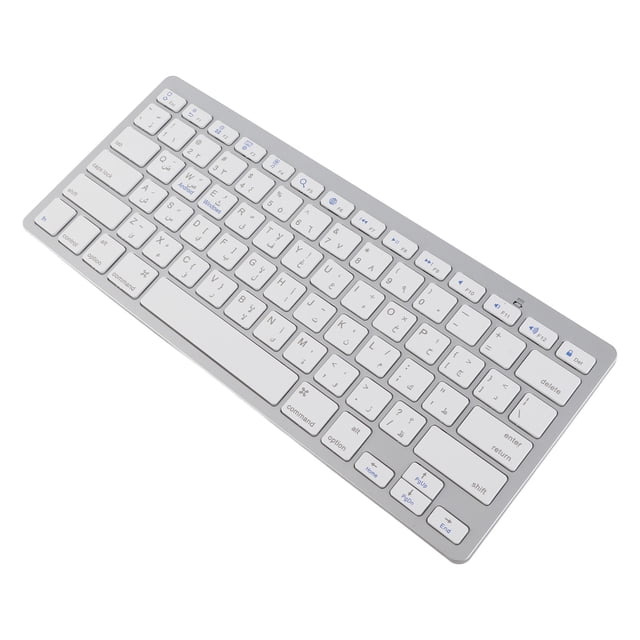 Silent Keyboard, Slim BT Keyboard for IOS, for , for , for Smarttv, for OS X, and BT Enabled Devices