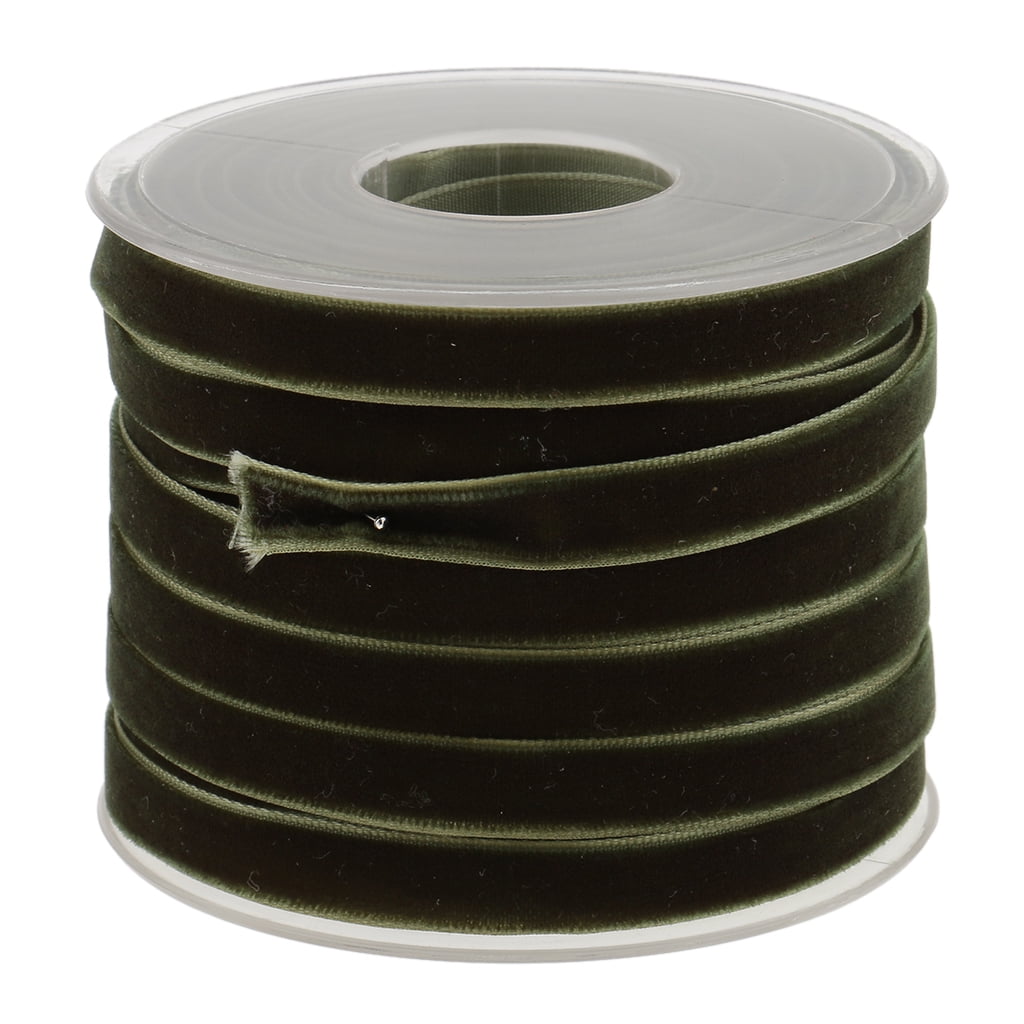 2X 20Yds Multipurpose Velvet Ribbon Decorative Accessories EmbellIshments