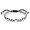 Silver Black, variant on Jewelry Colorful Beaded Friendship Bracelet - Adjustable String Bracelet with Metal Beads