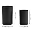 thumbnail image 2 of HONMEET 2pcs Utensil Holder for Countertop Black Kitchen Utility Holder Homeowners, 2 of 8