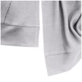 thumbnail image 5 of WEAIXIMIUNG Chandails en Molleton Tendance pour Femmes 2025 Mode Décontractée Couleur Unie Chandail à Capuchon Manches Longues, 5 of 5