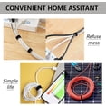 thumbnail image 3 of 54 Yards x 1/2 Inch Reusable Cable Ties - BSELEYY Adjustable Cord Straps Cable Management Tape Cord Organization Straps Hook Loop Tape Cord Wrap for Home,Office, Wire Bundling (27Yd x 2 Rolls) Black, 3 of 6