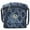 Denim Blue-1, variant on Crossbody Bags Purses for Women Trendy Multi Pockets Monogram Zip Shoulder Bags Ladies PU Leather Handbag