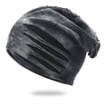 thumbnail image 2 of iHPH7 Womens Beanie Hats Womens Winter Hat Winter Hats for Men Wool Hats for Men Winter Accessories for Women Skull Beanie Winter Caps for Men Black One Size, 2 of 4