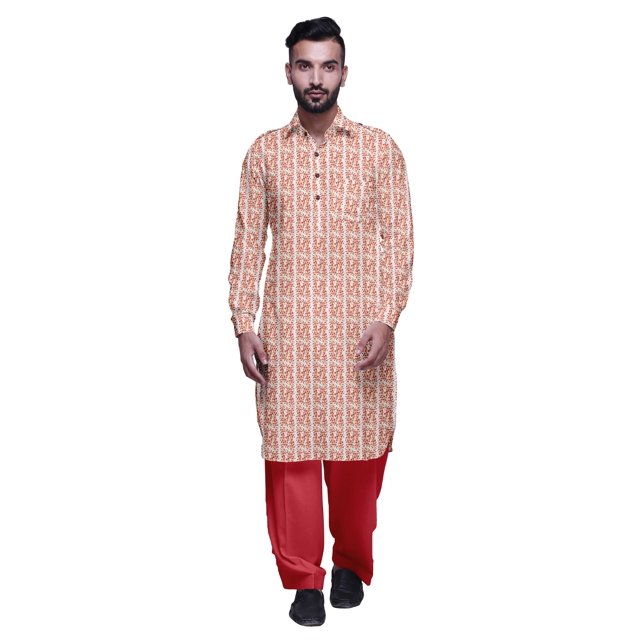 Atasi Chemise de Pyjama Classique avec Col et Poche avant en Rayonne pour Garçons
