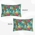 thumbnail image 2 of Daiia Pineapple Bedding Waterproof Pillow Protector Zippered Queen – Bed Bug Proof Pillow Encasement-14"x20", 2 of 6