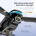 thumbnail image 4 of Dron WiFi Cateissary cuadricóptero portátil control remoto Negro Tipo 1, 4 of 6
