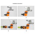 thumbnail image 4 of Garden Hose Connector, Faucet Adapter, Hose Watering Irrigation 2PCS, 4 of 5