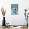 thumbnail image 2 of Elephant Stock At Last Wall Art - Vertical Canvas Wall Art - Living Room Wall Decor - Animal Canvas - Blue And Teal Decor By Heylie Morris - 8" x 12", 2 of 4