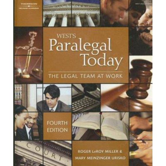 Pre-Owned Paralegal Today: The Legal Team At Work, 4E (West Legal Studies Series) (Hardcover) 1418050113 9781418050115