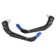 thumbnail image 4 of 1 par de palancas de embrague de freno de motocicleta de fibra de carbono Protector protector del manillar (azul), 4 of 5