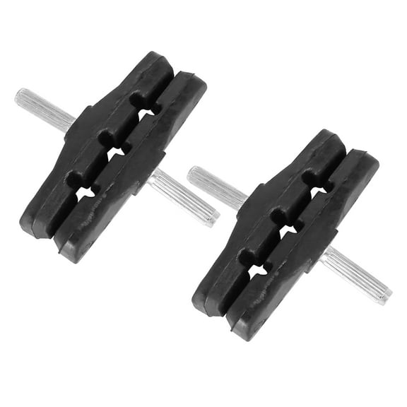 2 Pair Cantilever Bike Brake Pads Block Shoes Pads Threadless Post MTB 70mm