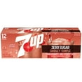 thumbnail image 3 of 7UP Caffeine Free Shirley Temple Pomegranate and Cherry Flavored Zero Sugar Soda Pop, 12 fl oz cans, 12 pack, 3 of 8