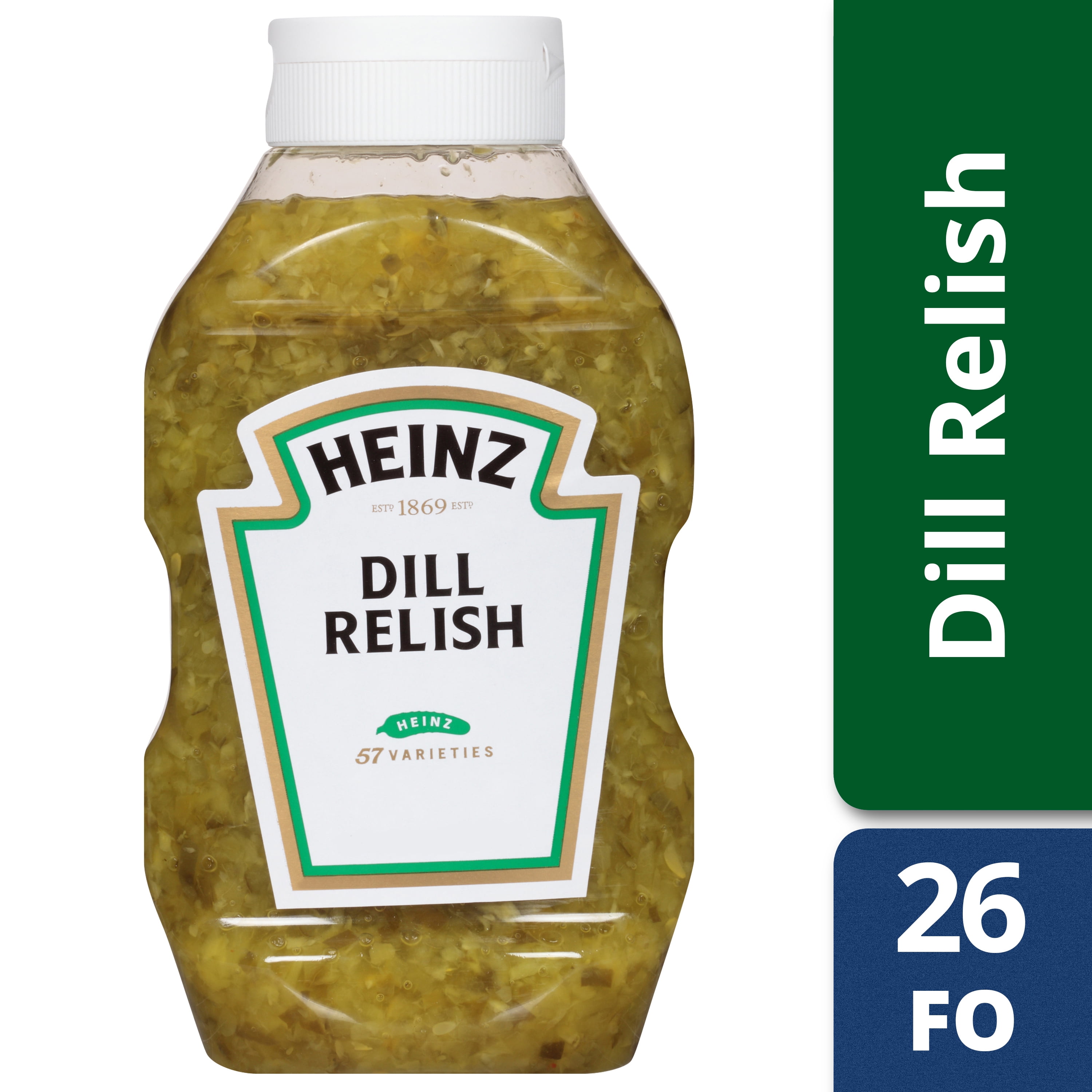 Heinz Dill Relish, 26 fl oz Bottle