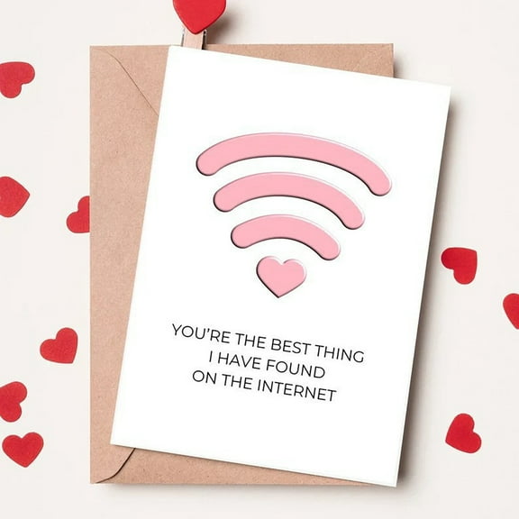 Dserhfy Anniversary Card for Girlfriend Boyfriend Romantic Valentine's Day Card Happy Anniversary Card Love Greeting Card for Him Her Husband Wife