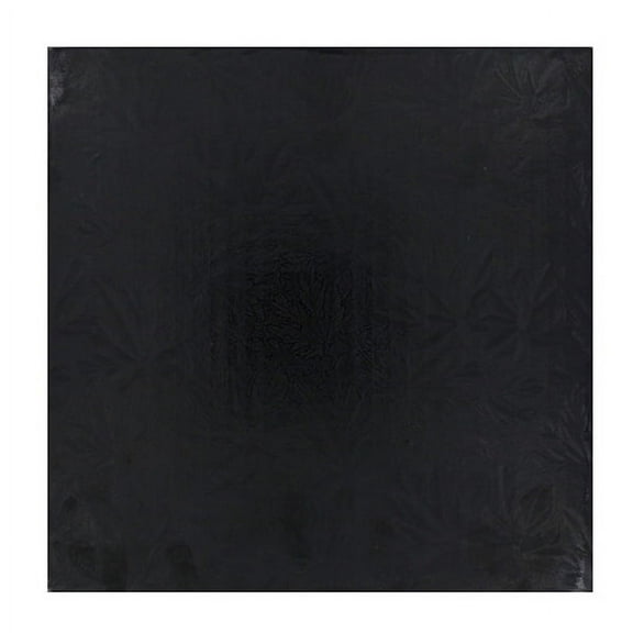 Candy Molds N More 3 x 3 inch Black Confectionery Foil Wrappers, 125 Sheets