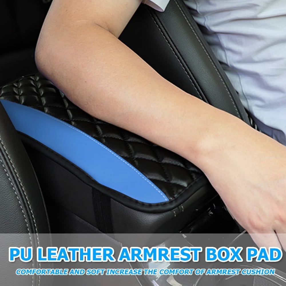 PU Leather Car Armrest Mat Center Console Arm Rest Protection Cushion Auto  Storage Box Cover Pad For Morris Garages MG MULAN - AliExpress