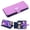 Purple / Dark Blue, variant on MyJacket Wallet Xtra Series for Apple iPhone 12 mini (5.4) - Teal Green / Dark Blue