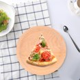 thumbnail image 2 of Plato de fruta redondo de madera de haya hecho a mano de 20 cm para sushi y vajilla de estilo diario, 2 of 8