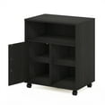 thumbnail image 4 of Furinno Econ Home Office Under Desk Printer Holder with Wheels, Espresso, 4 of 7