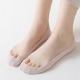 thumbnail image 4 of Women's High Heel Socks,Perfect for Dress Shoes,Ultra-Low Cut Cotton Ankle Socks,Summer Non-Slip Ankle Socks (One Size,6 Pair), 4 of 7