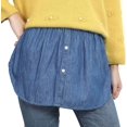 thumbnail image 4 of Adjustable Layering Fake Top Lower Sweep, Half-Length Splitting a Version Versatile Fake Hem, 4 of 6