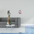thumbnail image 2 of Estatua de resina de pensadora tribal africana, figura decorativa ligera, escultura abstracta, decoración para el hogar, hoteles, dormitorio, cajón, o, 2 of 8